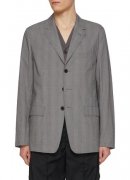 DRIES VAN NOTEN | 格纹纽扣西装夹克 | 男士 |